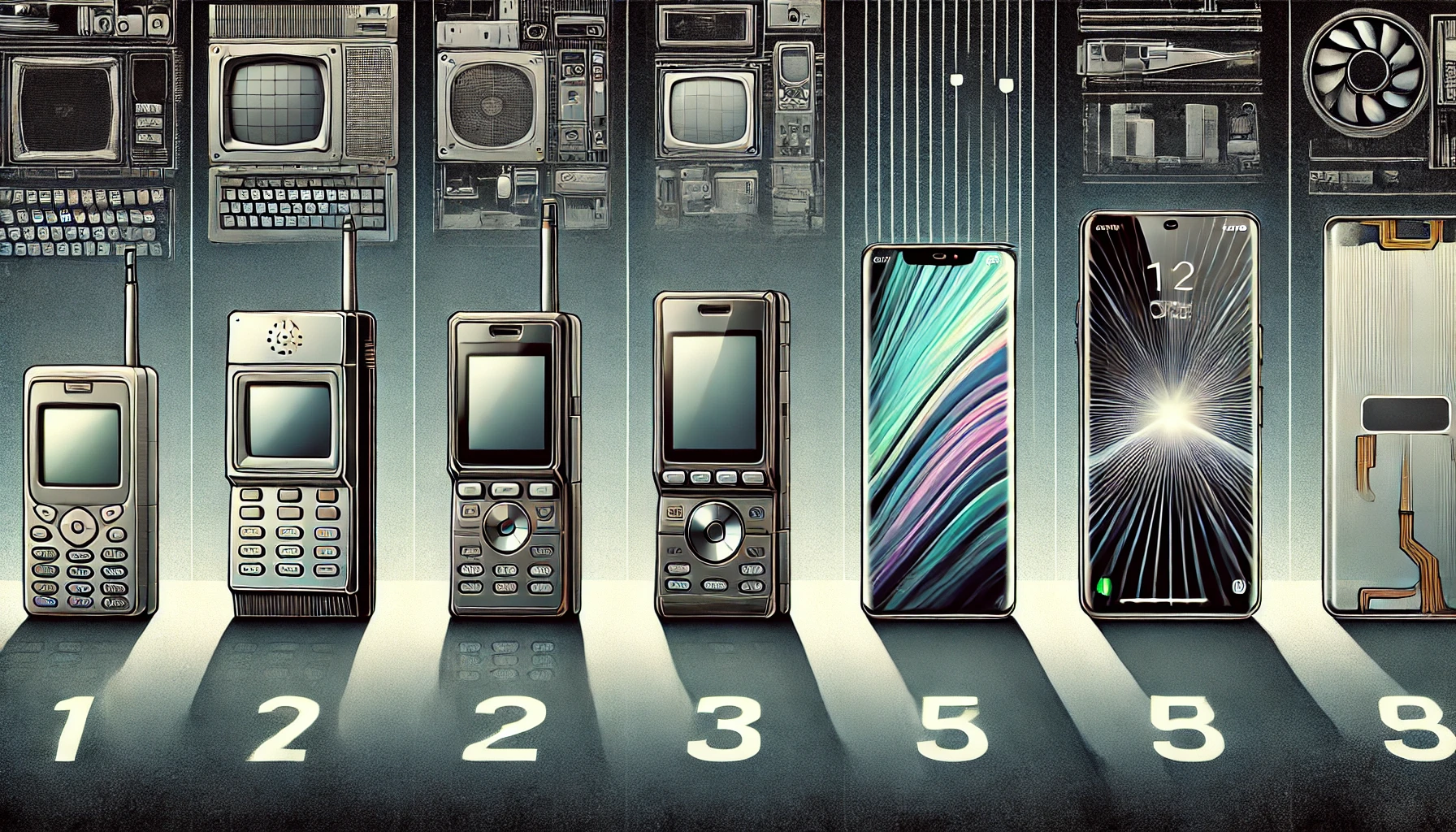 Evolution of mobile displays